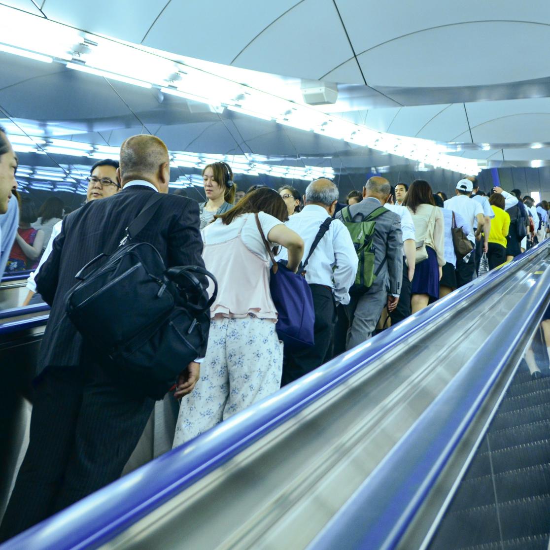 Taking the stairs