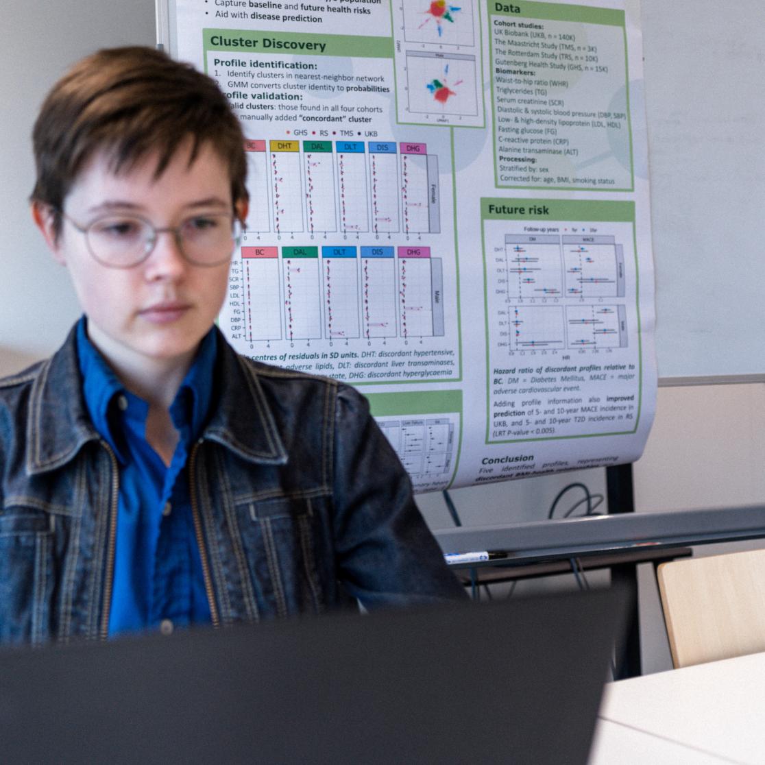 Femke Smit at work