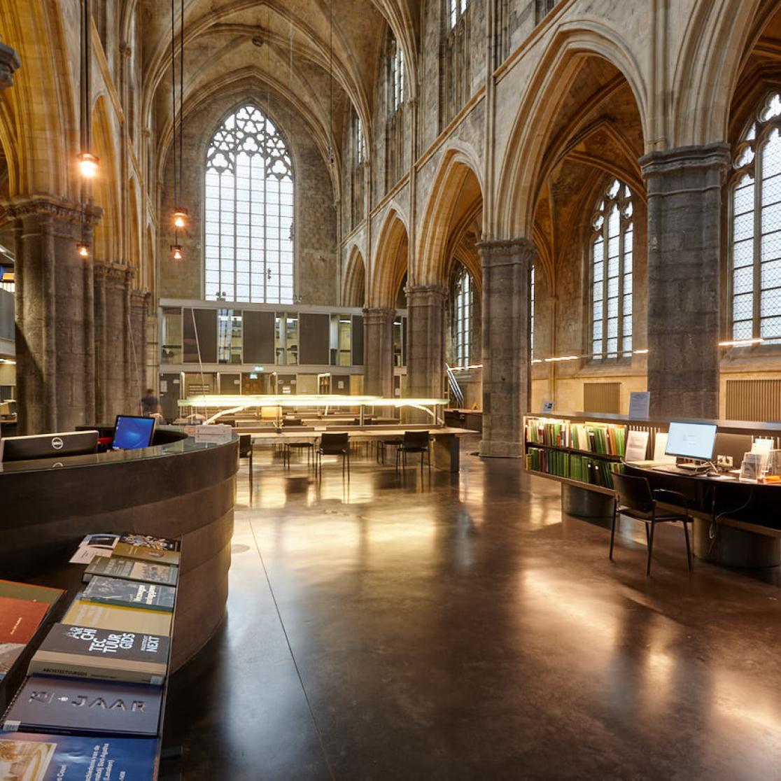 Foto studiezaal door fotograaf David Maesen 