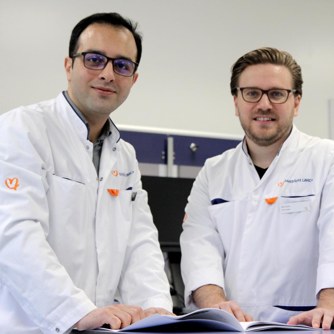 Masoud Zamani Esteki en Rick Essers