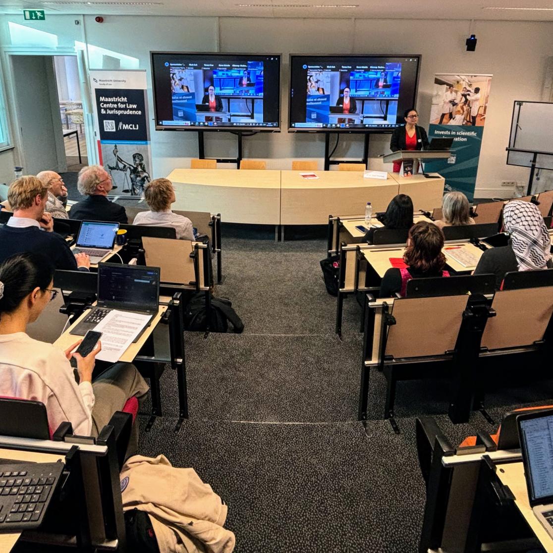 Presentation during conference