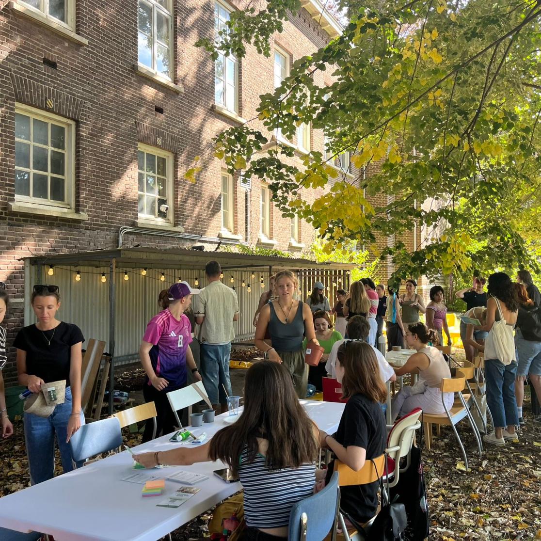 Community garden event
