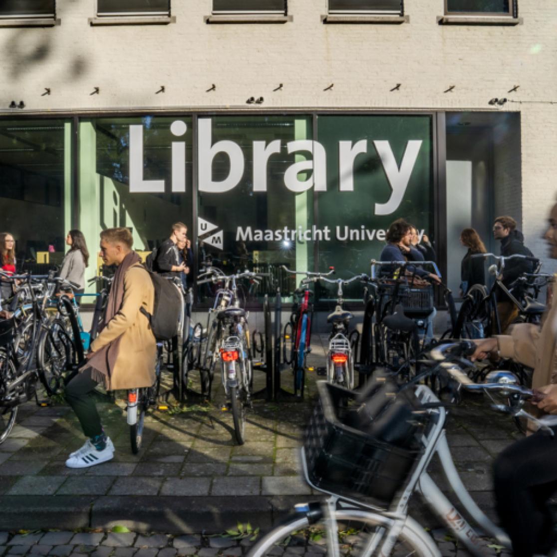 Library students