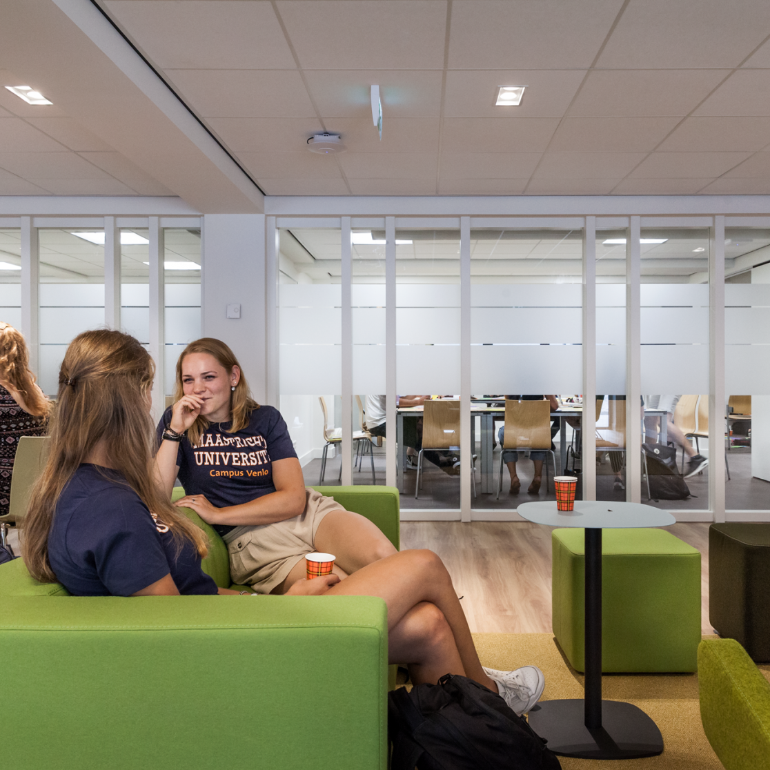 Students sitting together