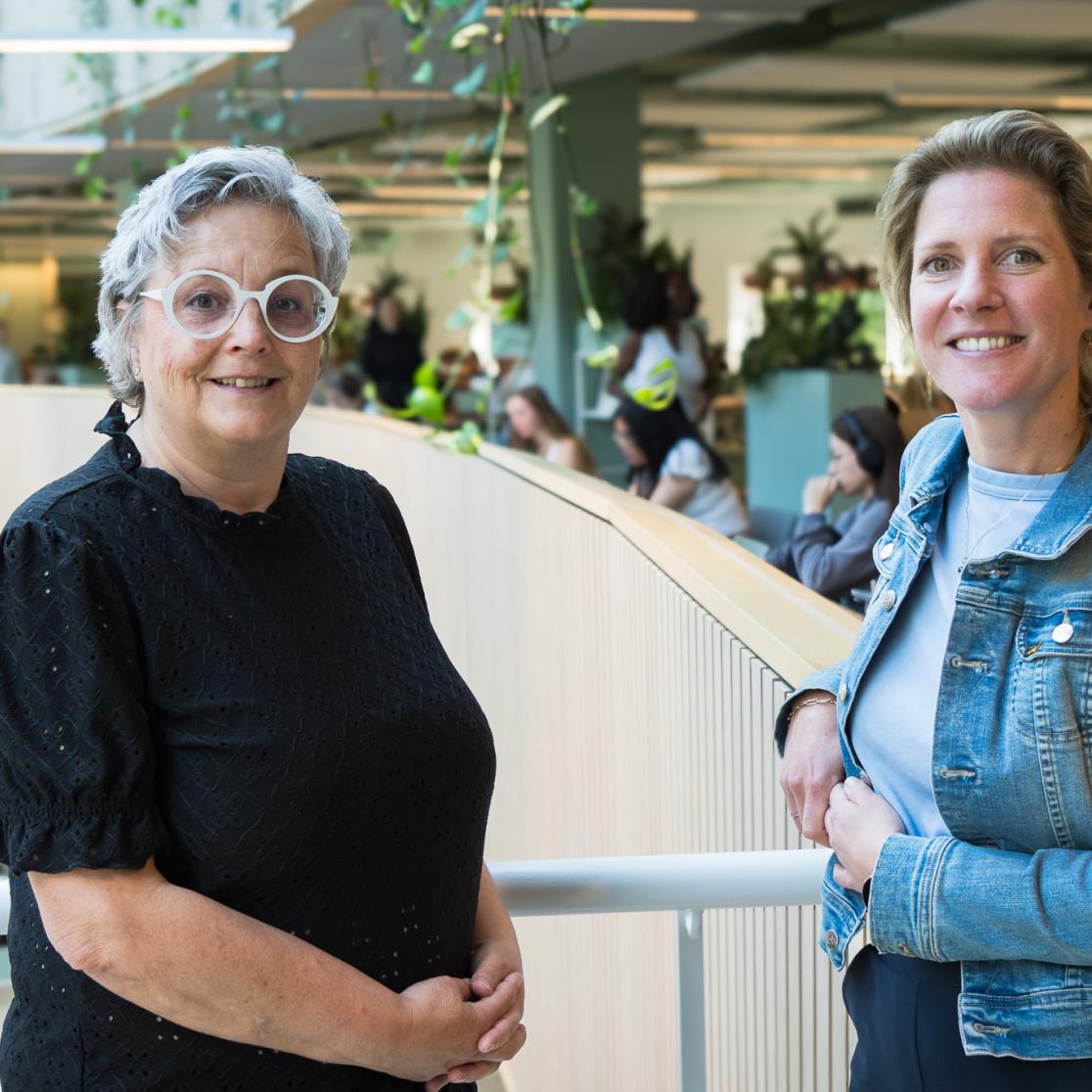 Monique Notermans en Meike Kerkhofs-Welkenhuizen 