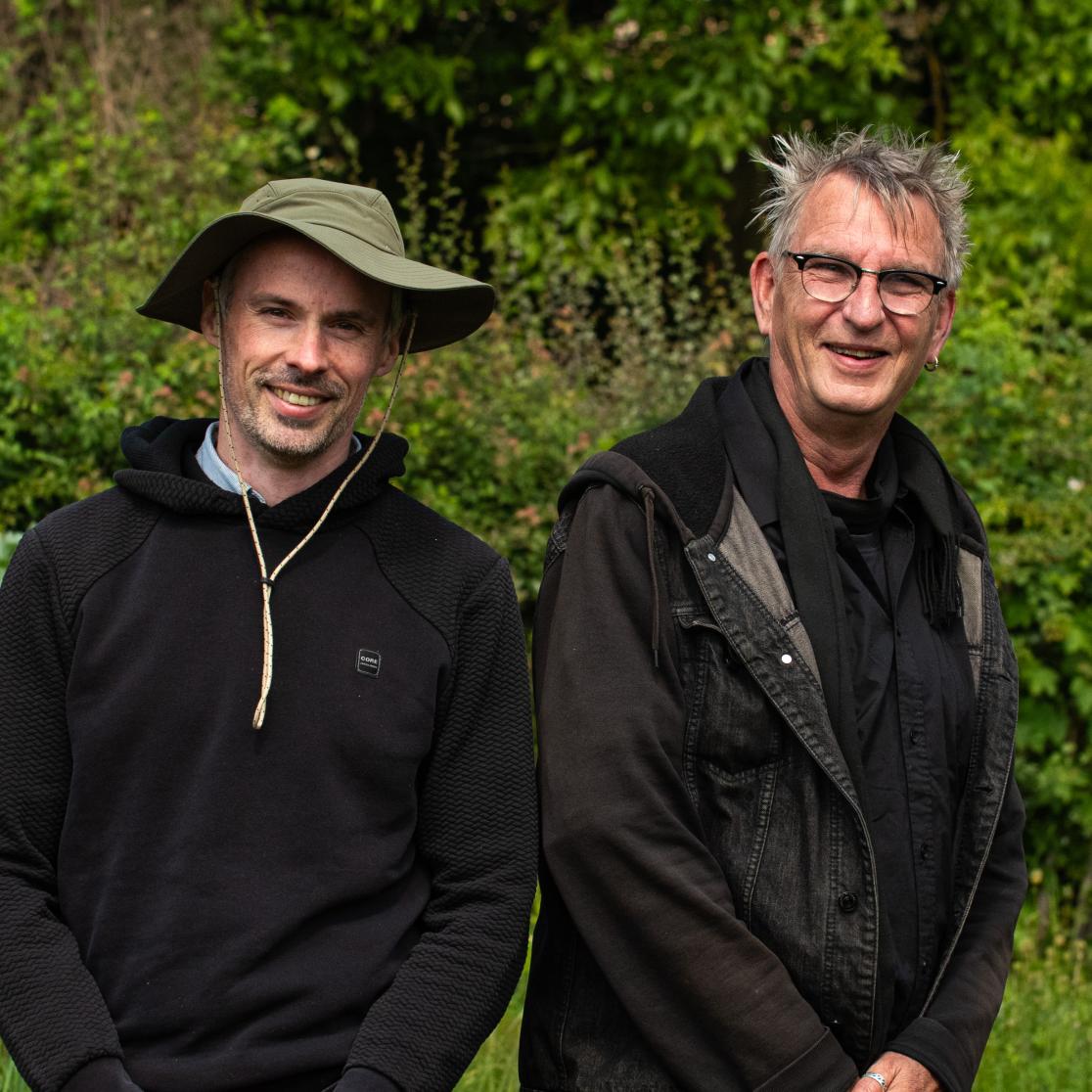 Portrait of Rabbe Dormans and Karel Pisters