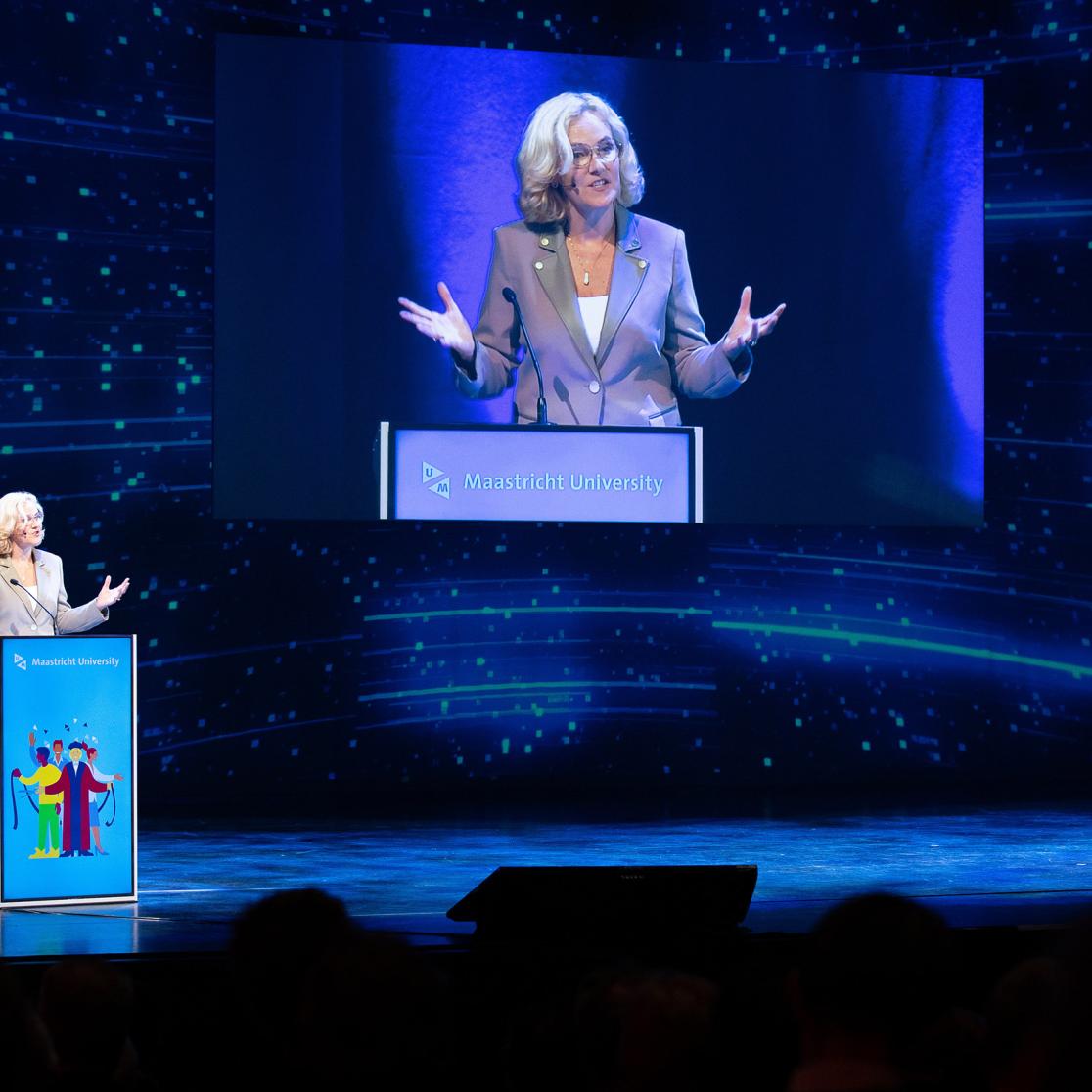 Opening Academic Year - Dr. Ellen Bastiaens gives a speech