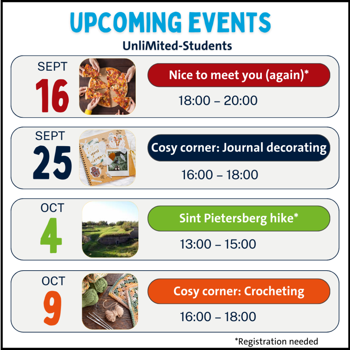 UnliMited upcoming events September 2025