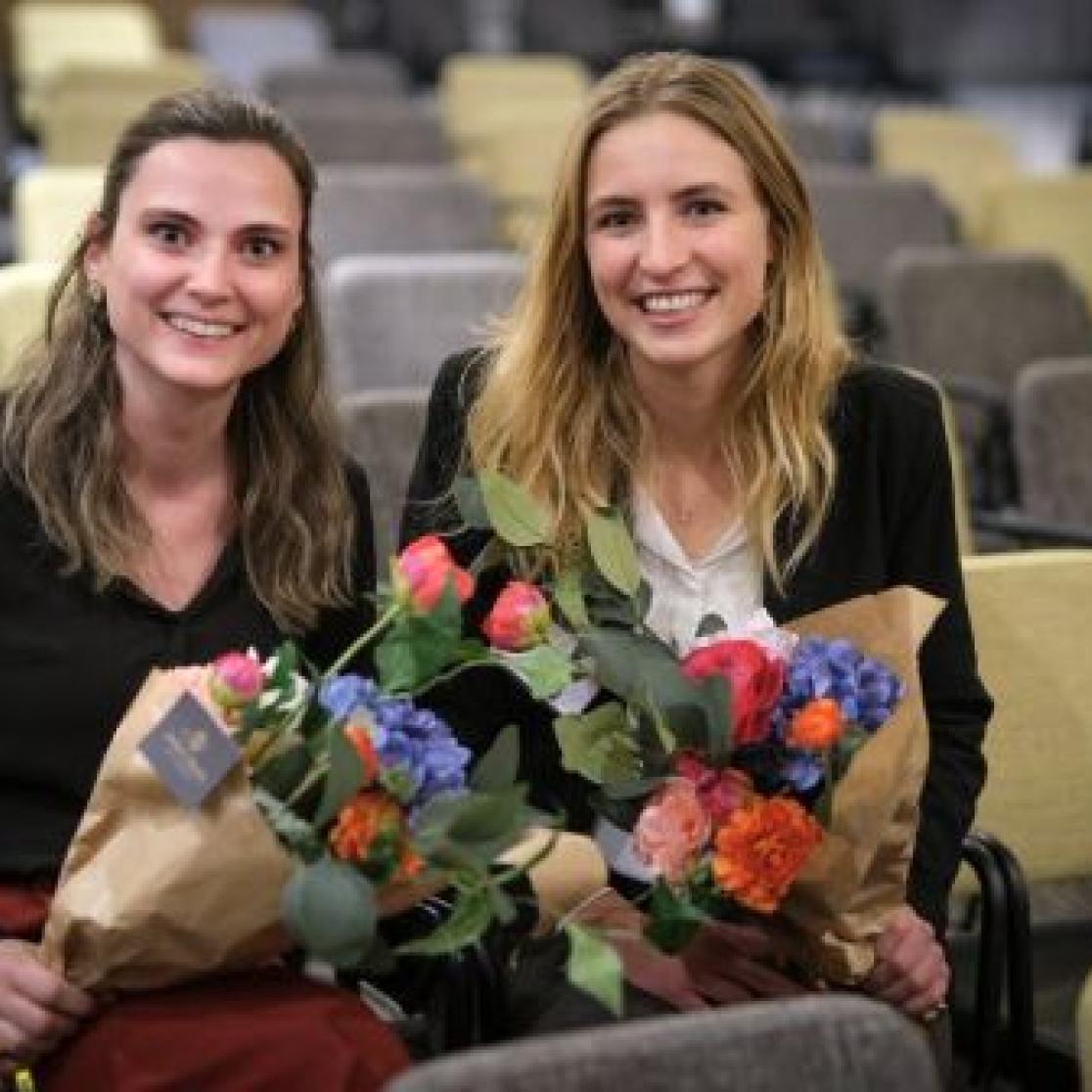 Roxanne Eurlings en Irene Gosselink NUTRIM