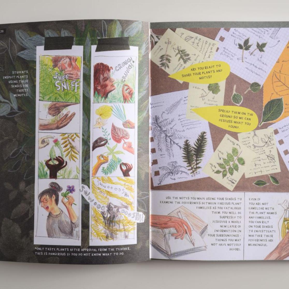 Come to your senses book page