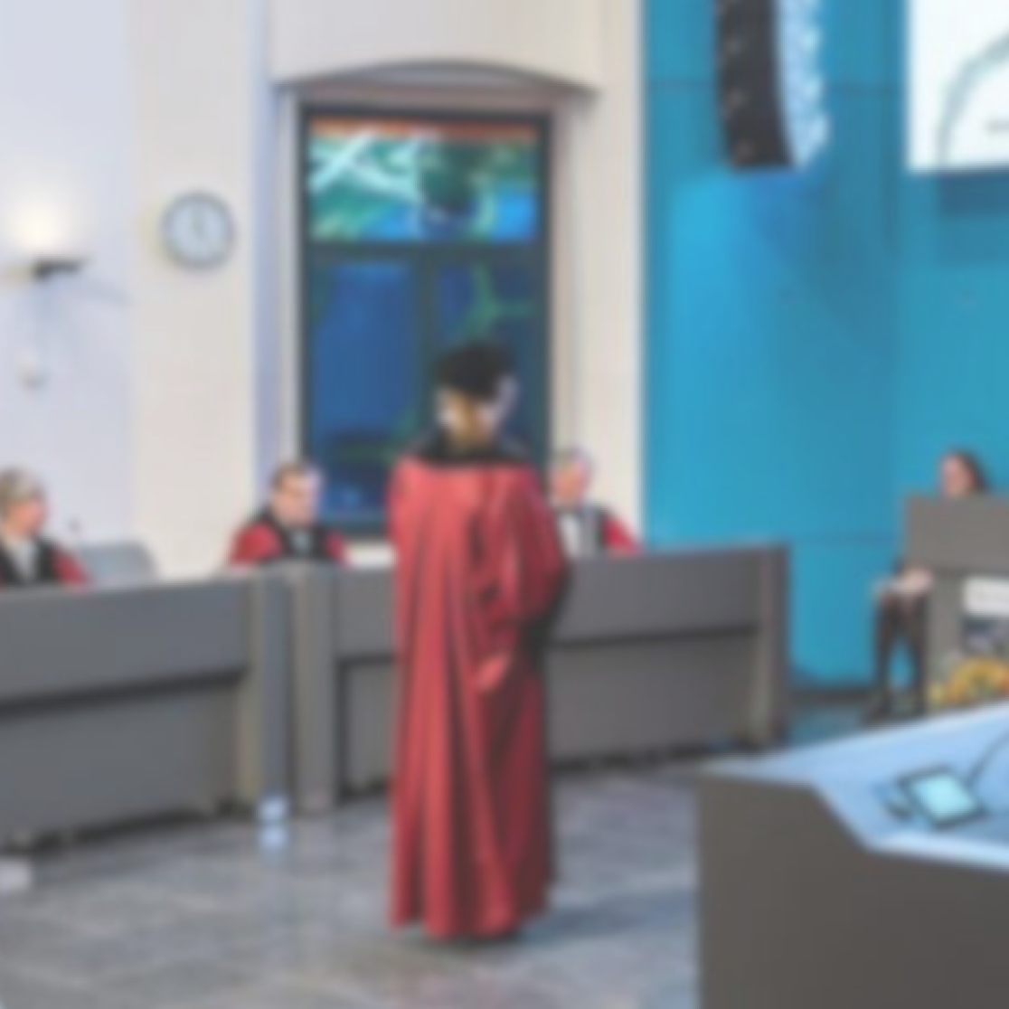 PhD defence at Aula Maastricht university