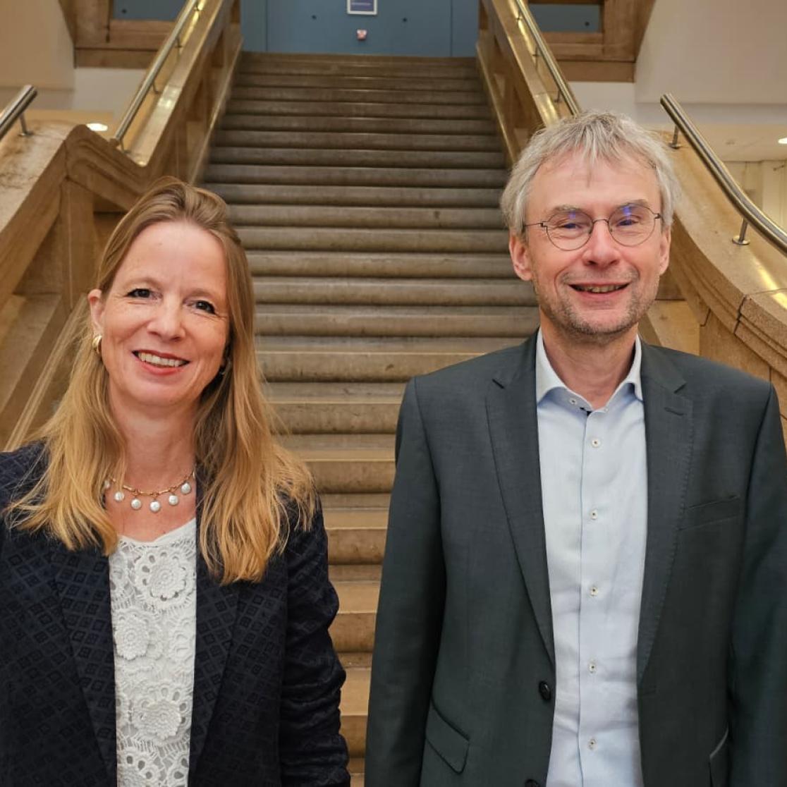 Christine Neuhold and Jan Smits