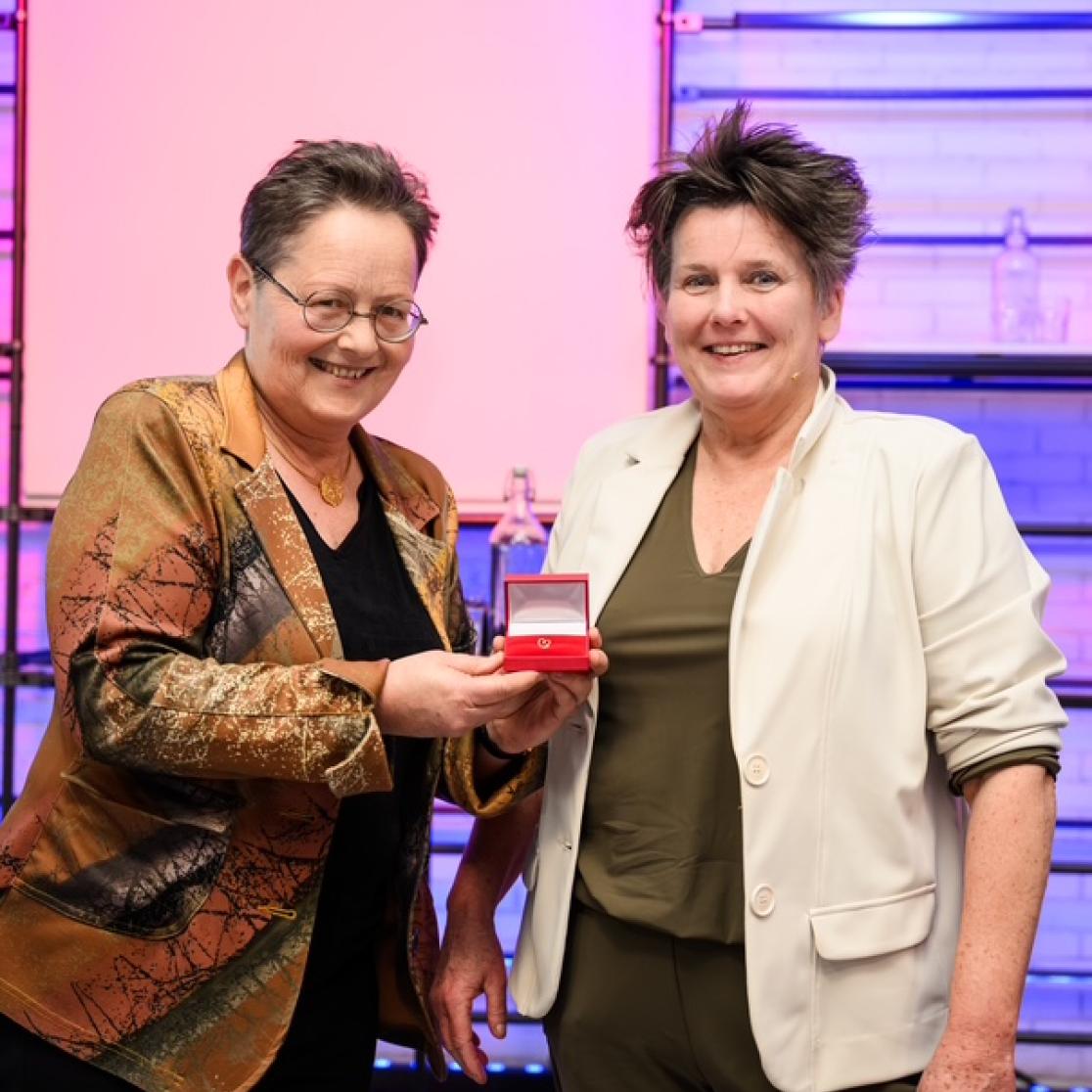 Annemie Schols en Klasien Horstman