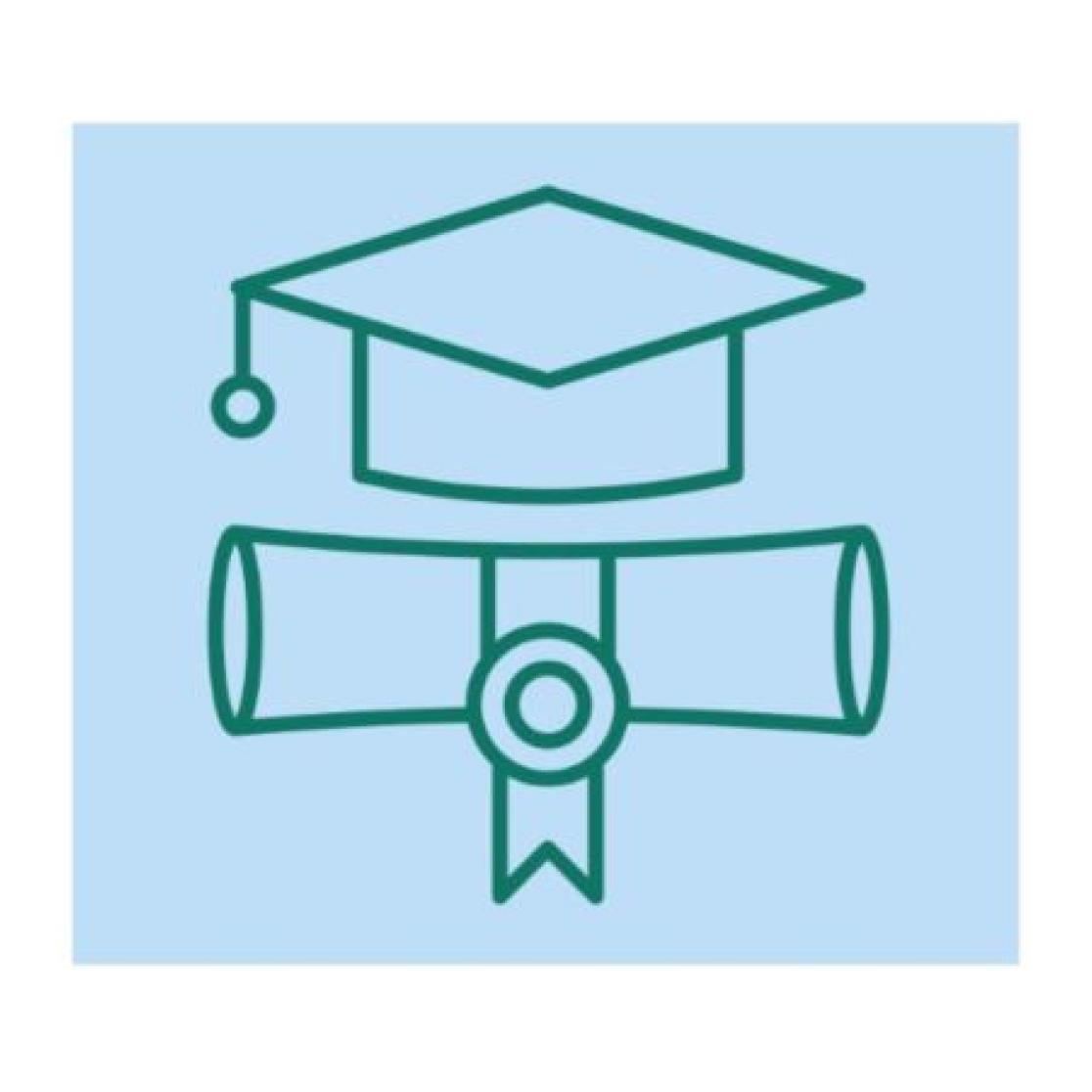 NUTRIM PhD icoon met witte rand