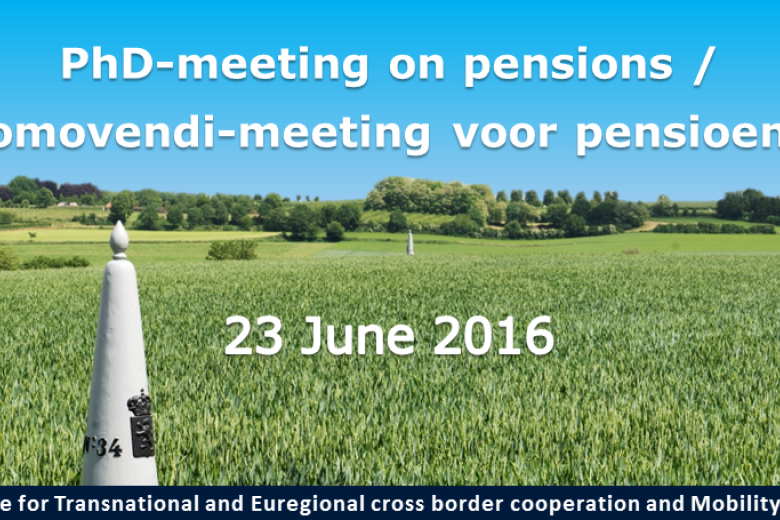 23 Juni Promovendi-meeting