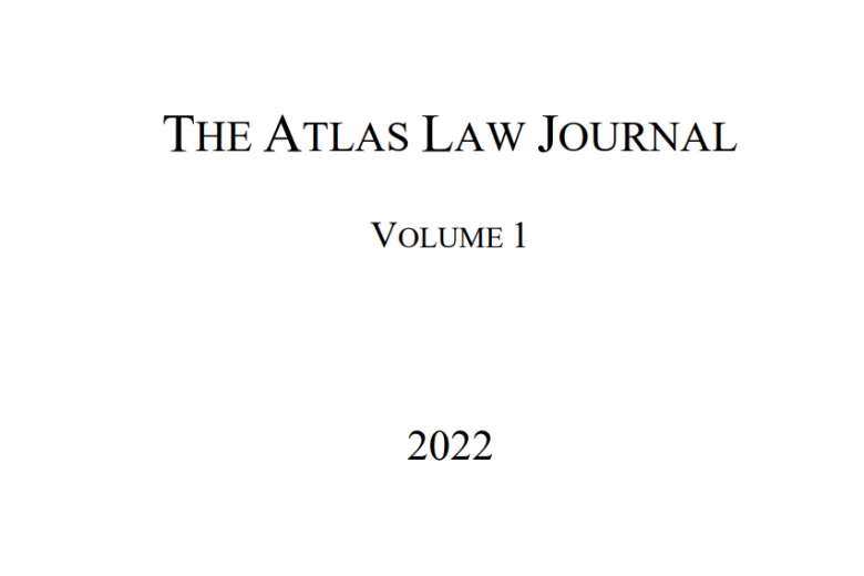 Atlas law journal  - volume 1