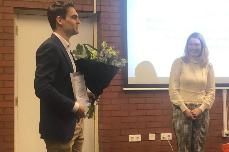 Ben Wijnen wins Best Article Award NVTAG