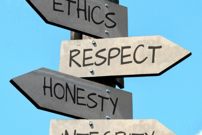 Street signs with quotes