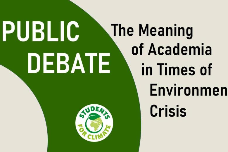 Debate students for climate