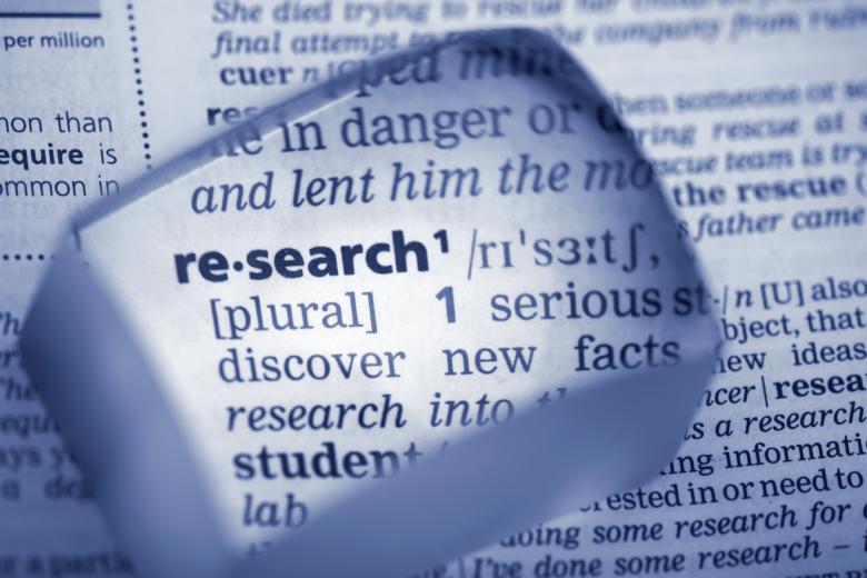 Research button