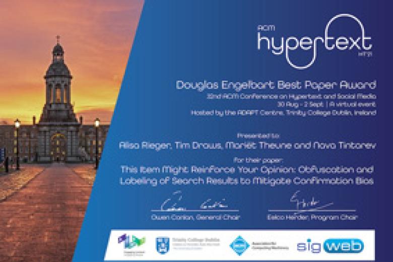 ACM Hypertext '21