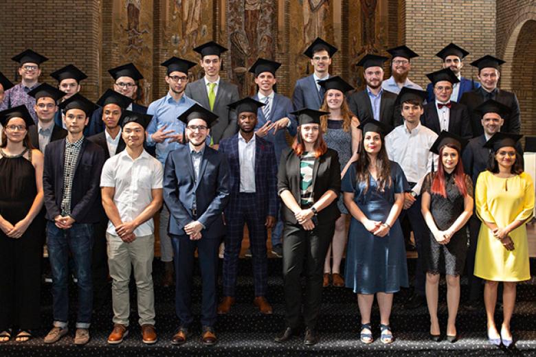 DKE graduation 2019 - master's graduates