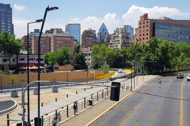 Santiago's hotel district