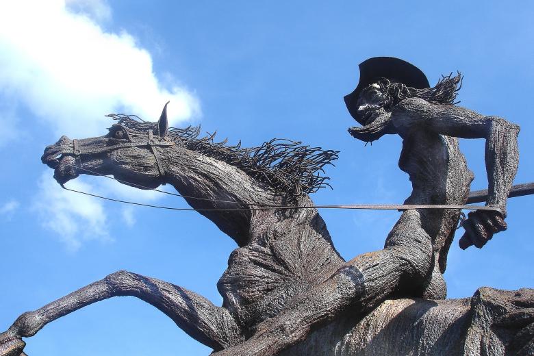 Blog about Don-Quixote en Pepe the frog - copyright