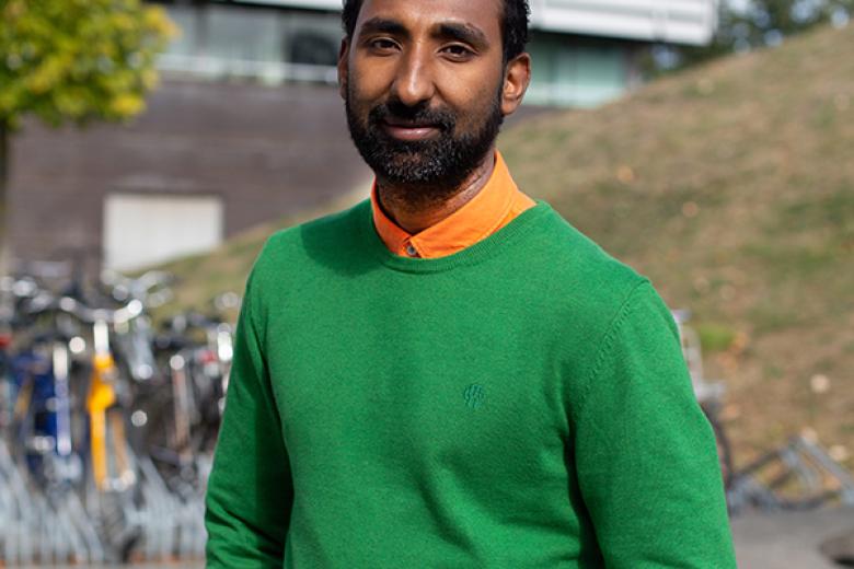 Anil, student ambassador for the master's in Global Health at Maastricht University