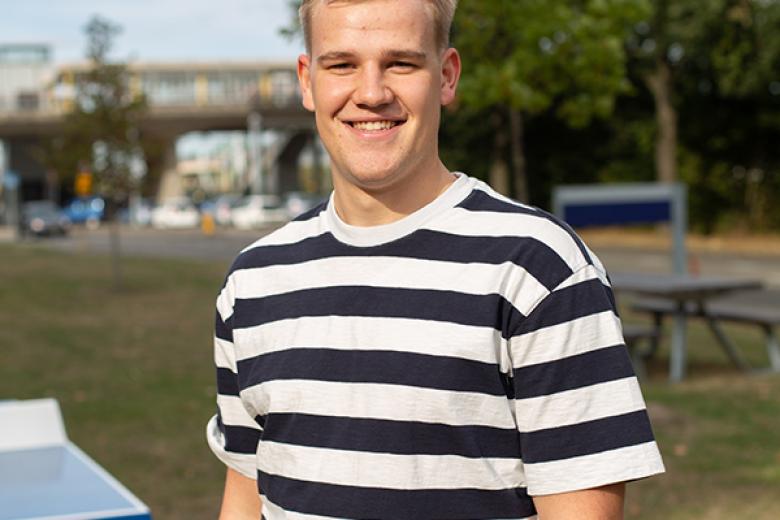 Jan, student ambassador for the master's in Healthcare Policy, Innovation and Management at Maastricht University