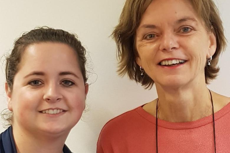 Maria Jansen en Rachel Sociale Agenda Limburg