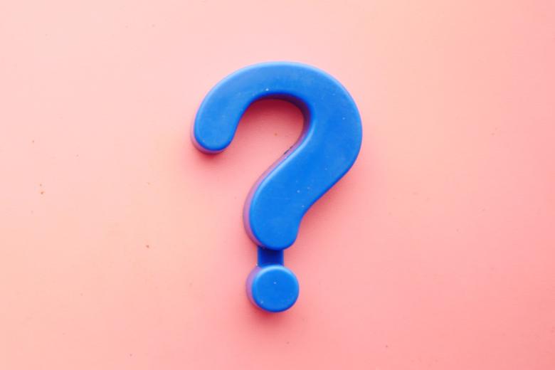 question mark