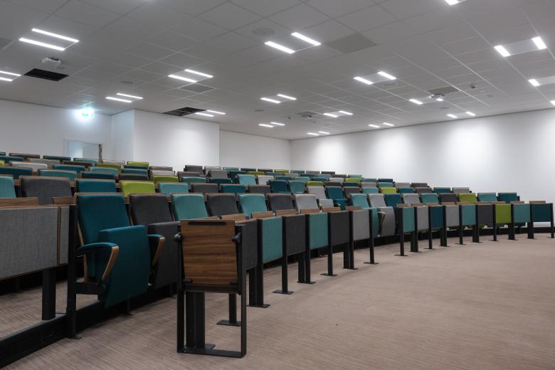 Lecture hall at the Paul-Henri Spaaklaan