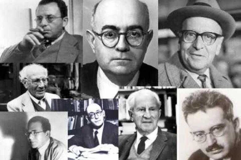  Frankfurter Schule (o.a. Adorno, Benjamin, Fromm en Marcuse)