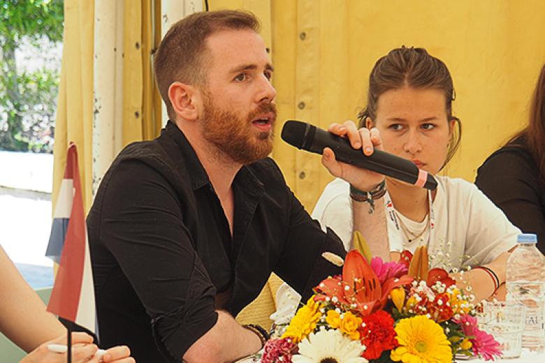 MPP students talk at Conference