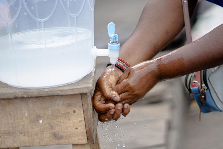 hand washing