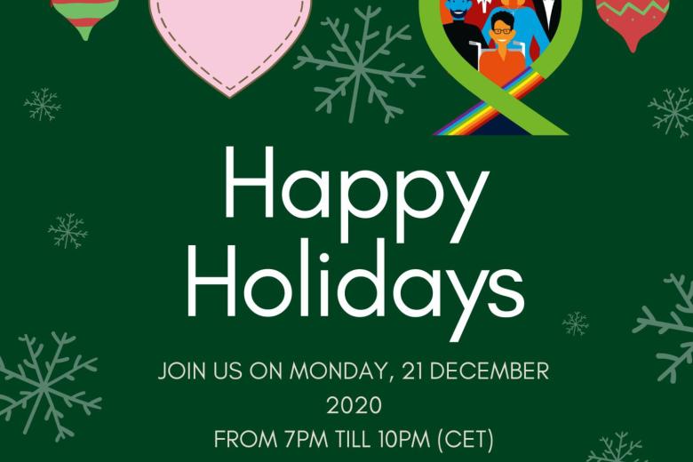 Visual D&I holiday event
