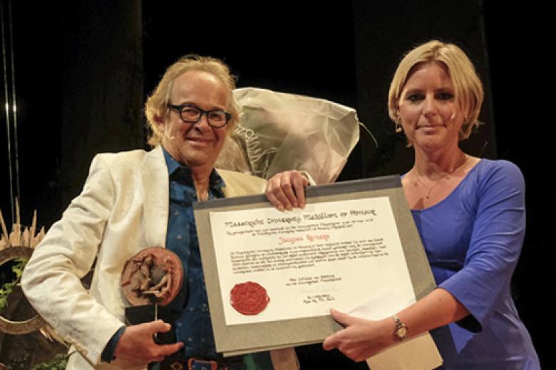 UM medal of honour for Jacques Reiners