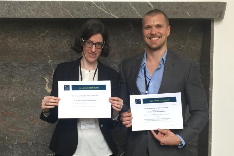 Hoogenboom ELFA award