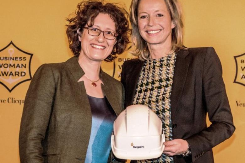 Aukje Juypers and Deputy PM Kasja Ollongren