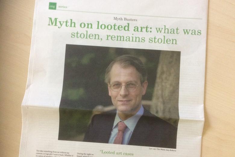 Lars van Vliet_Mythbusters blog on looted art