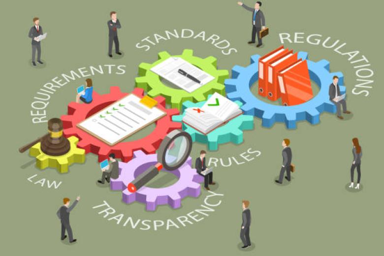law_blog_analissa_regulatory-compliance-flat-isometric