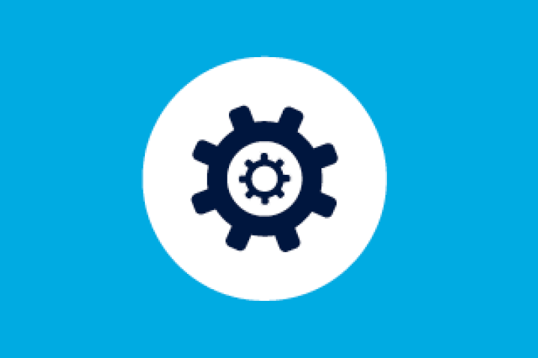 Blue wheel