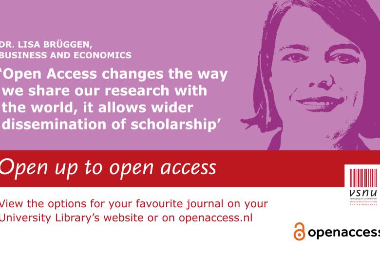 Lisa Brüggen open access campagne