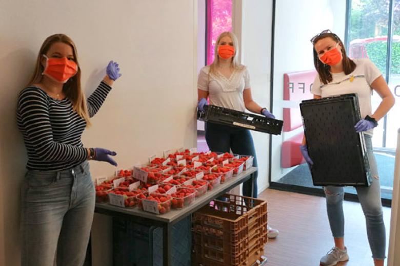 Student strawberry initiative