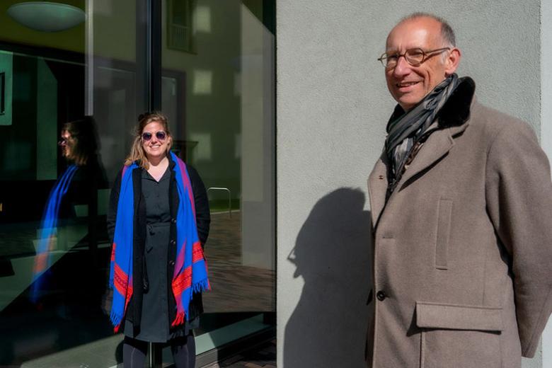 Inge Hooijen and Prof. F. Cörvers