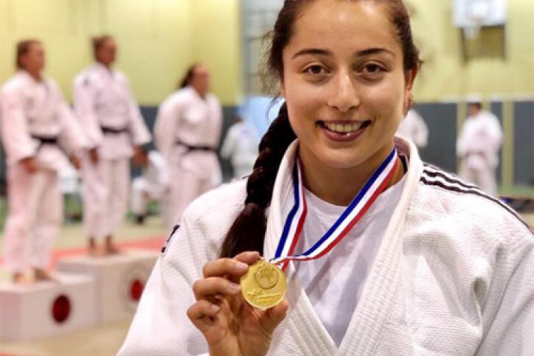 Gold medal for judoka Lisa Müllenberg