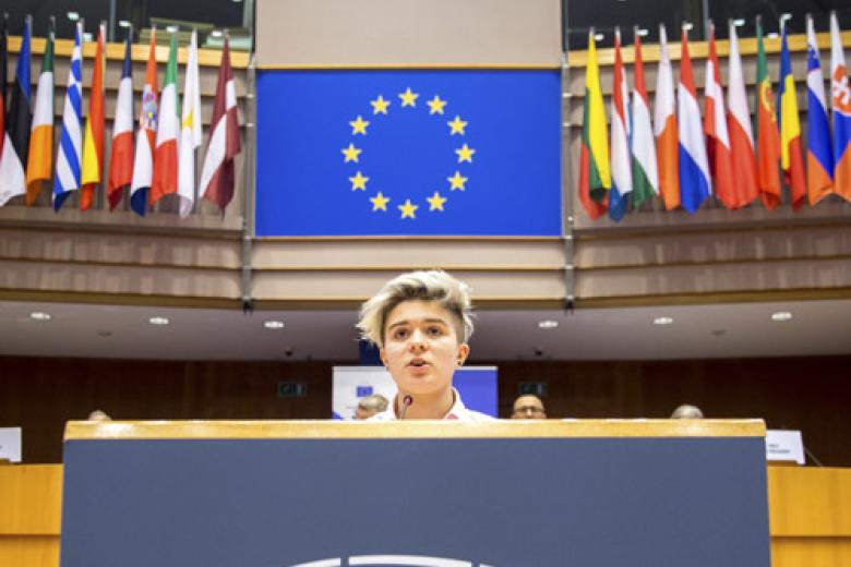 Standing in the shoes of member of the European parliament in Maastricht