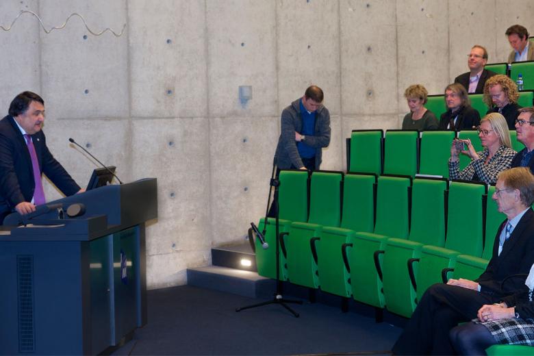 Opening Franz Palm college hall