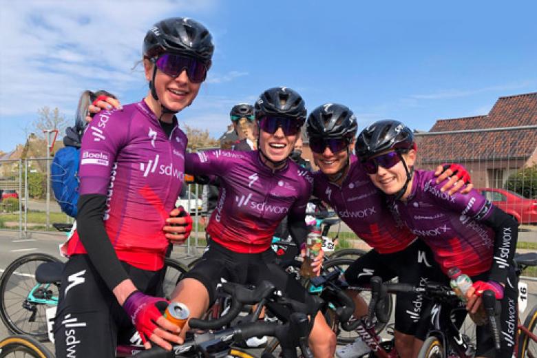 SD Worx women's cycling team